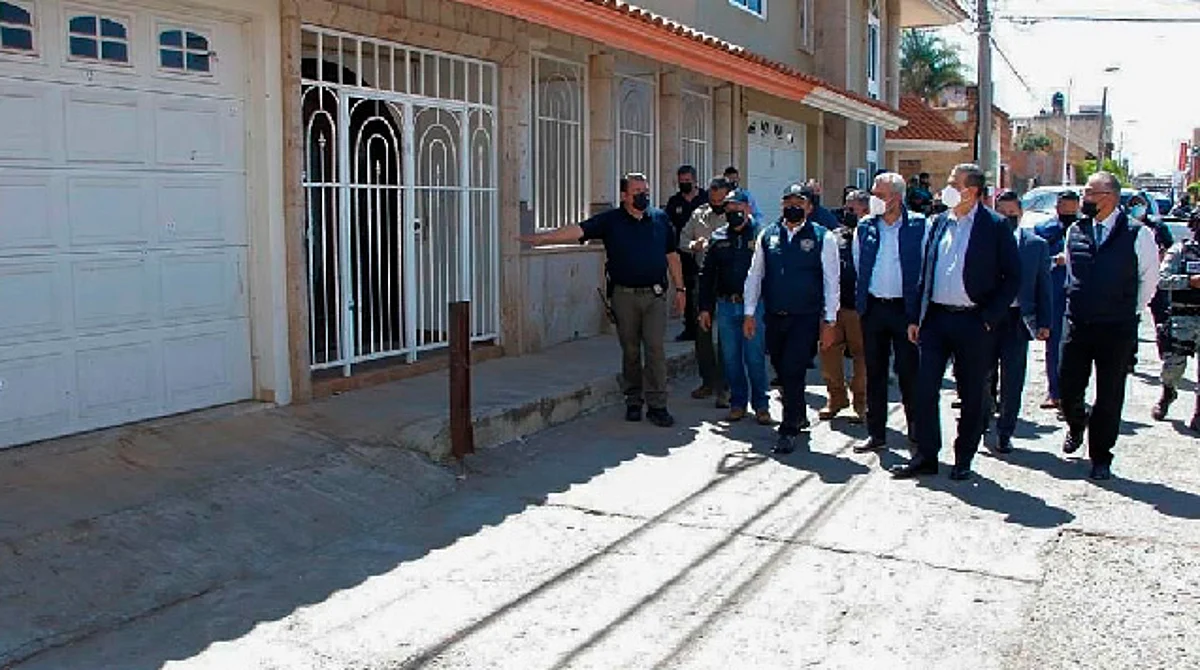 Por instrucciones del presidente Andrés Manuel López Obrador y la secretaria de Seguridad y Protección Ciudadana, Rosa Icela Rodríguez, se acudió al lugar
