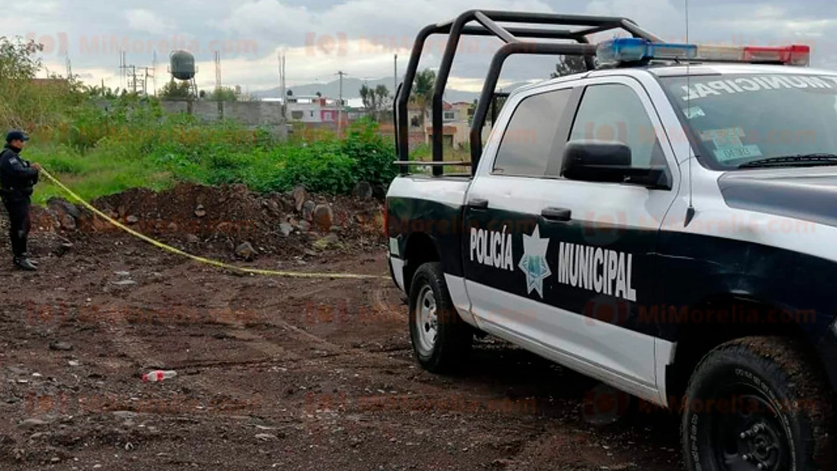 Hallan cadáver putrefacto cerca de Arko San Antonio, en Morelia