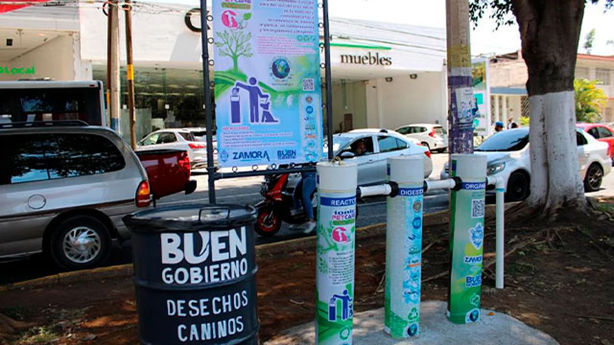 Inauguran en Zamora planta tratadora que convierte heces caninas en abono líquido