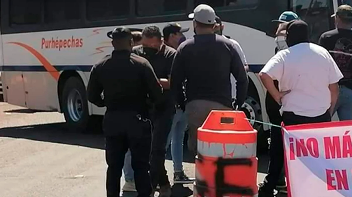 Se dijo que los quejosos son transportistas