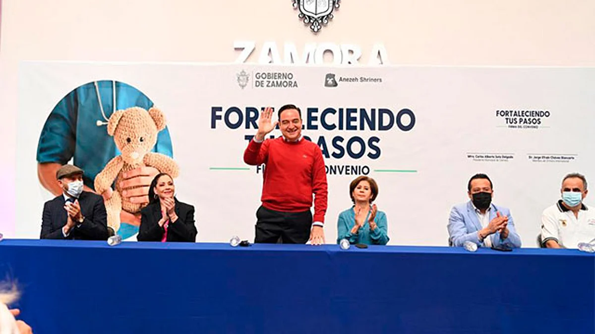 Con “Fortaleciendo tus pasos”, ofrecerán mejor atención médica a menores de Zamora
