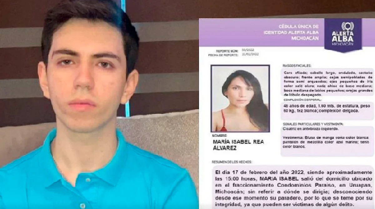 Joven uruapense pide ayuda para localizar a su mamá; no sabe qué le pasó