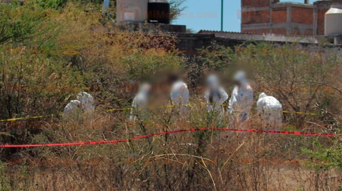 Pasó cerca de una brecha de terracería que conduce a la colonia El Cerrito Itzícuaro