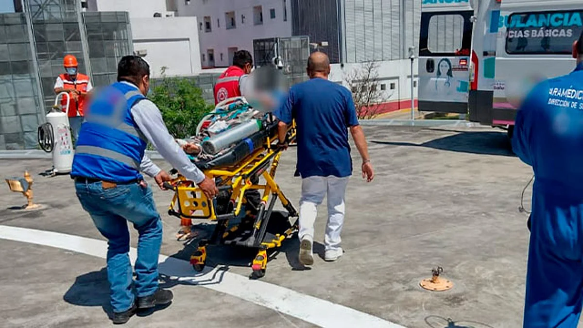 De emergencia, trasladan a Morelia a un menor para su atención medica inmediata