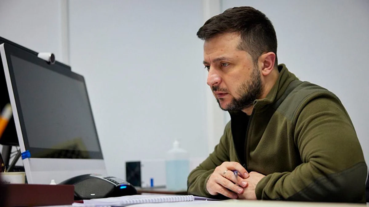 Zelenski considera como "positivas" las conversaciones con Rusia