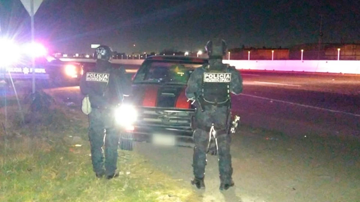 La camioneta contaba con reporte de robo