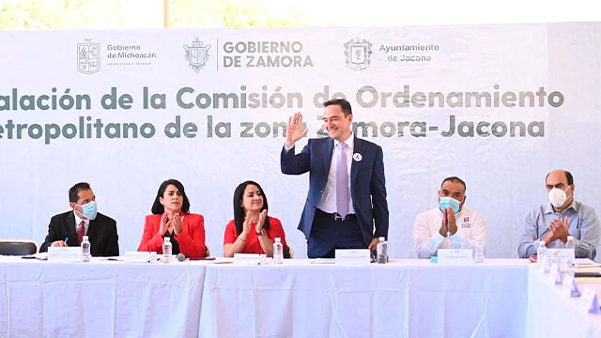 Conforman “Comisión de Ordenamiento Metropolitano de la zona Zamora-Jacona 2022”