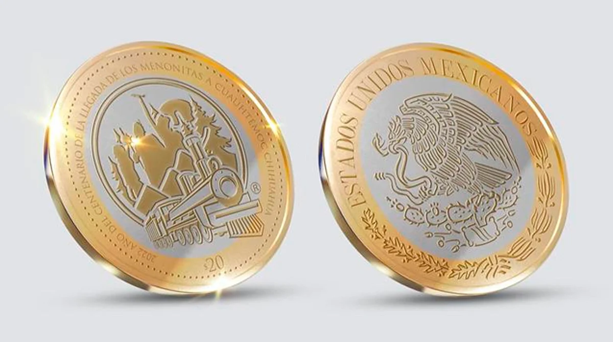 Habrá nueva moneda de $20 en México