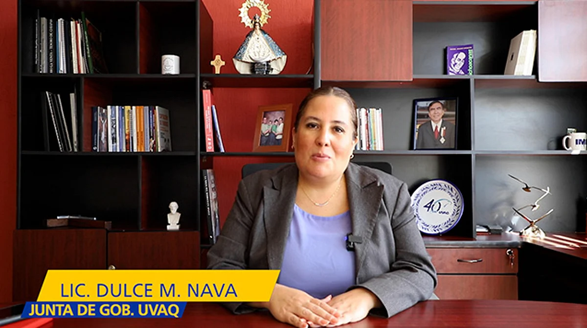 La Presidenta de la Junta de Gobierno de la UVAQ recordó que la visión de la Universidad es crecer