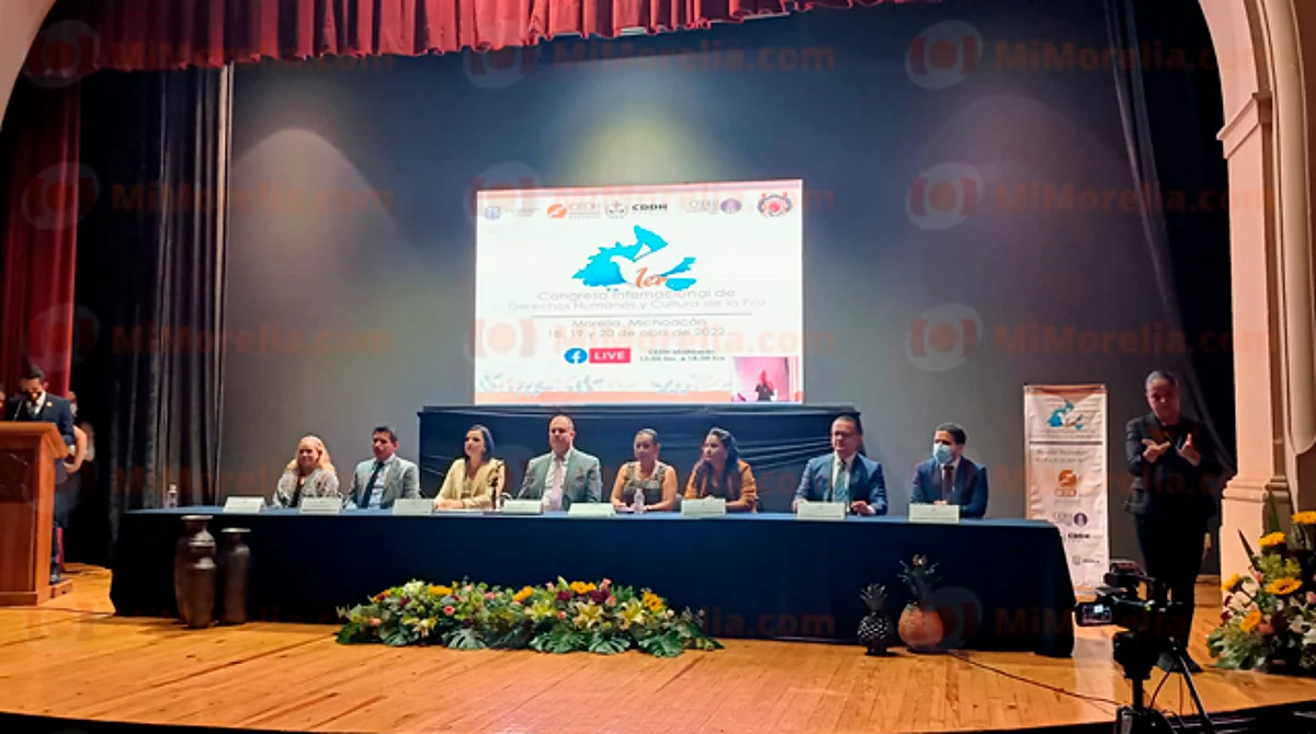 Realizan primer Congreso Internacional de Derechos Humanos y Cultura de Paz en Morelia