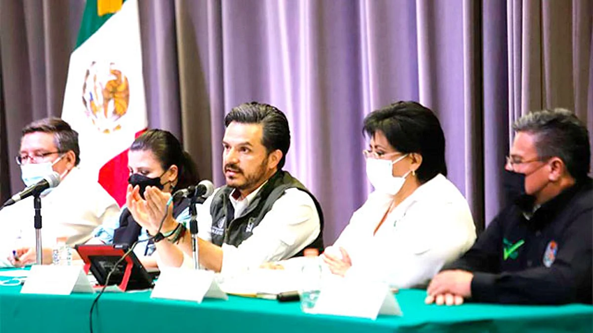 La secretaria General de Gobierno, Evangelina Pinedo, señaló que Zacatecas está entre las entidades que ha alcanzado la meta en la Estrategia Nacional de Vacunación