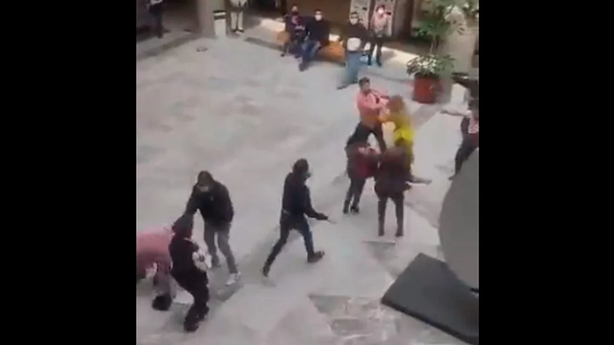 Una señora resultó lesionada