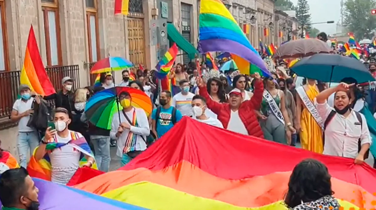 Este año el Pride Michoacán "celebra y lucha por una diversidad sexual, habitable y de paz"