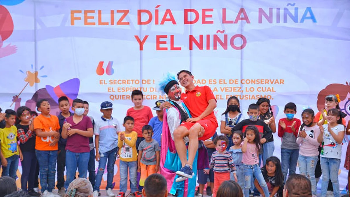 Gobierno de Tarimbaro festeja el Día de la Niña y el Niño