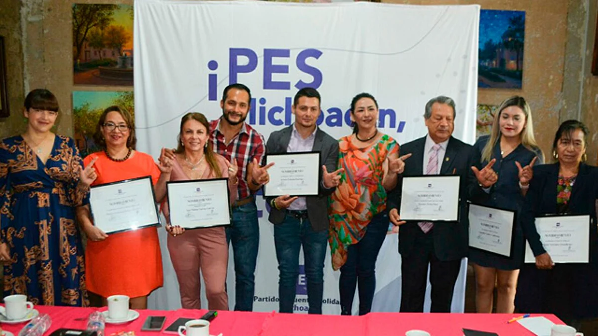 En crecimiento estructura estatal del PES Michoacán
