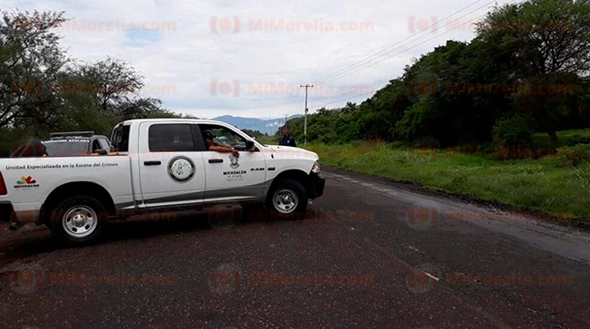 Hallan cadáver maniatado y baleado de una mujer en carretera de Michoacán