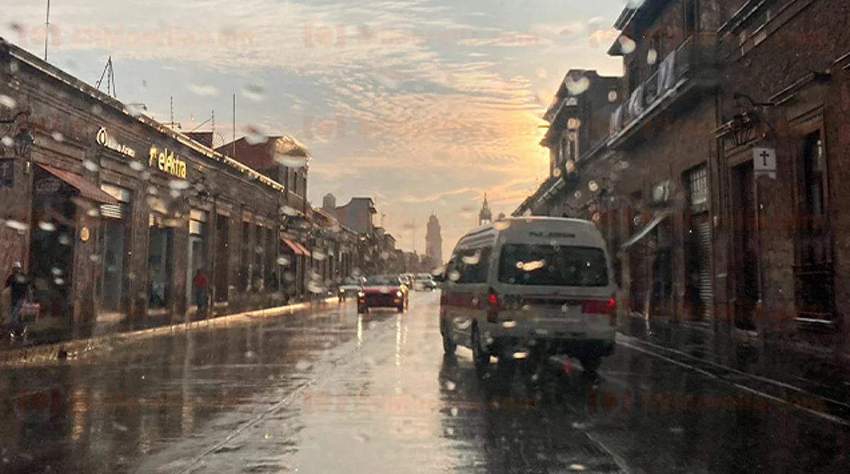 Pronostican lluvias para este martes en Morelia