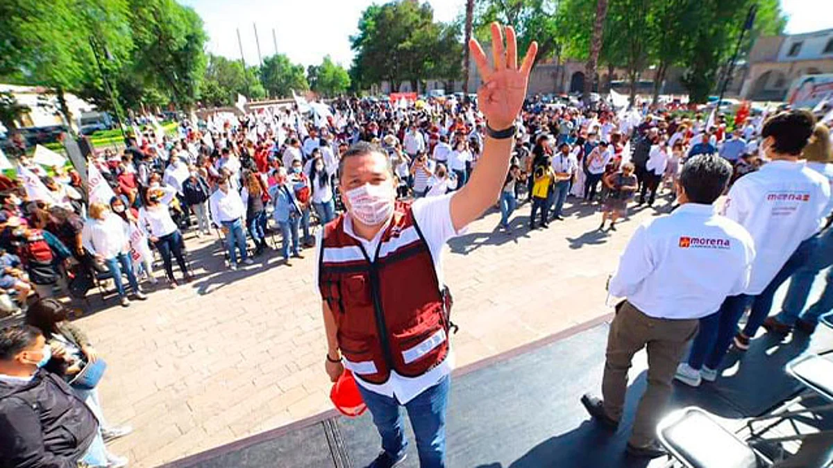 Morena, el partido con más aceptación en Morelia: Barragán
