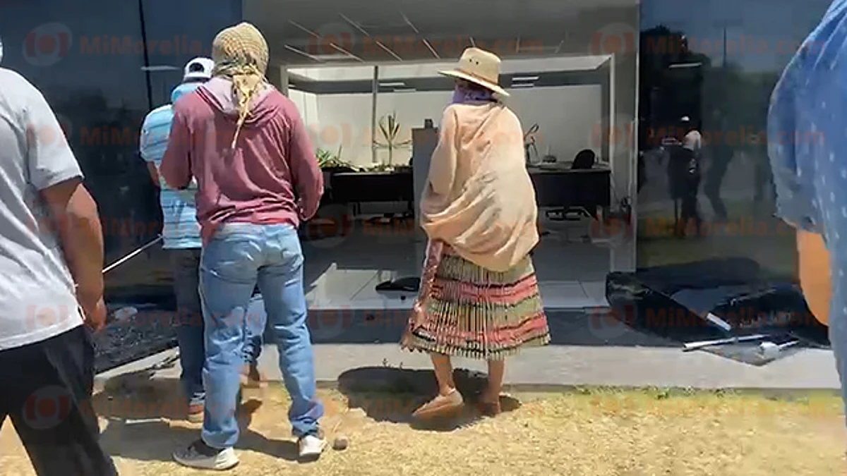 FGE lamenta destrozos en sus instalaciones por parte de comuneros de Arantepacua