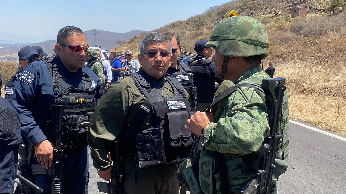 El titular de la SSP dialogó con alcaldes del occidente
