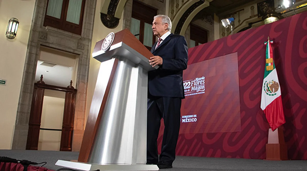 "Él es así", dice AMLO sobre lo dicho por Trump de haber "doblado" a gobierno mexicano