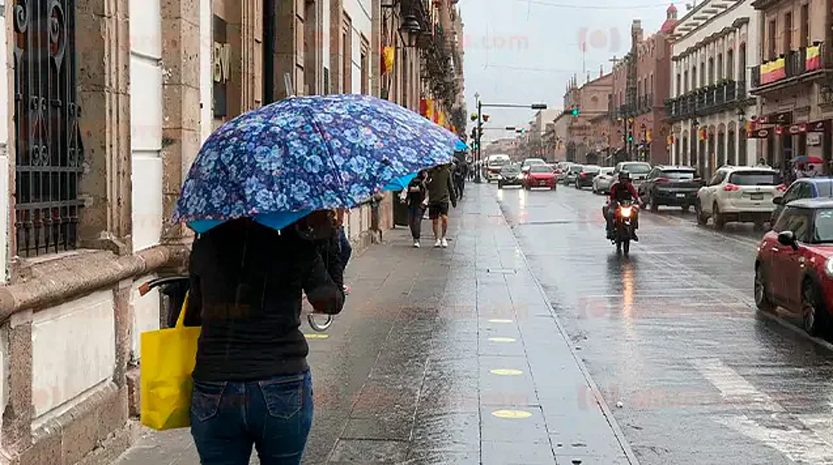 En Morelia, continúa pronóstico de lluvia para este miércoles