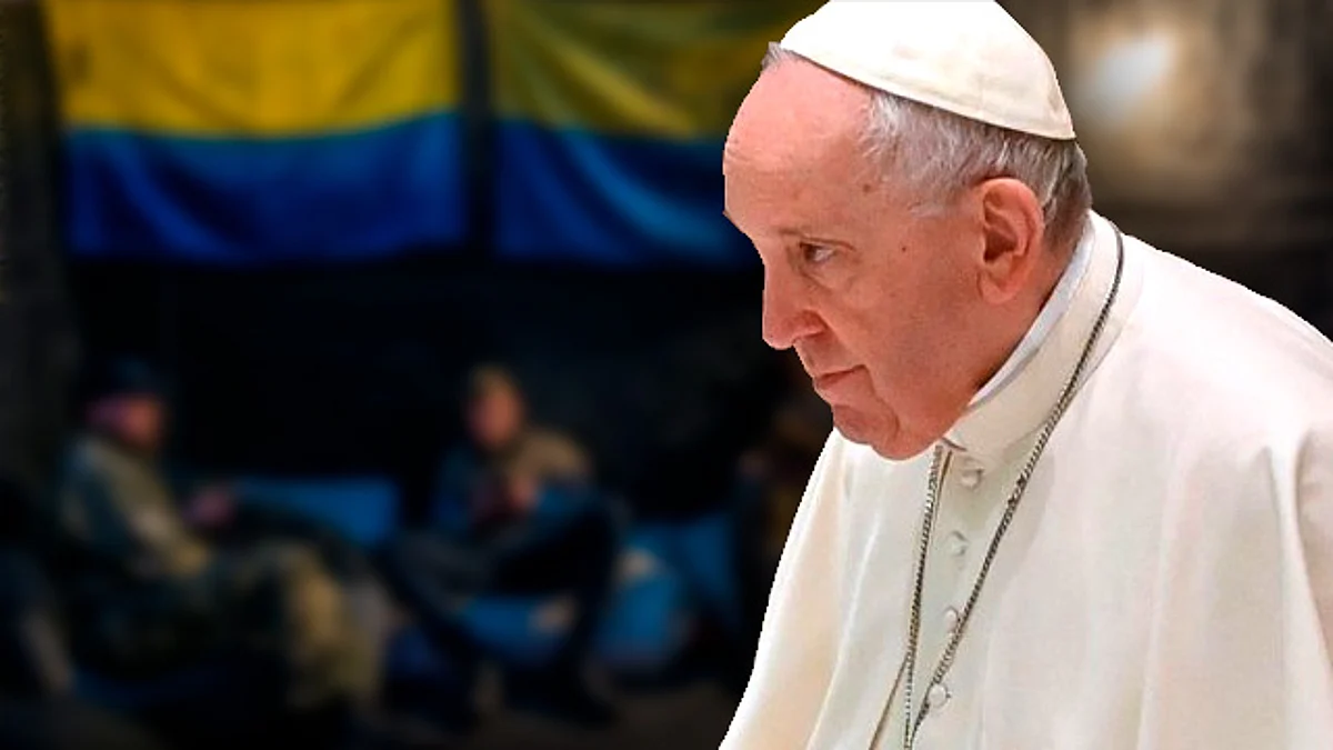 El Papa visitaría Ucrania en medio de la guerra con Rusia