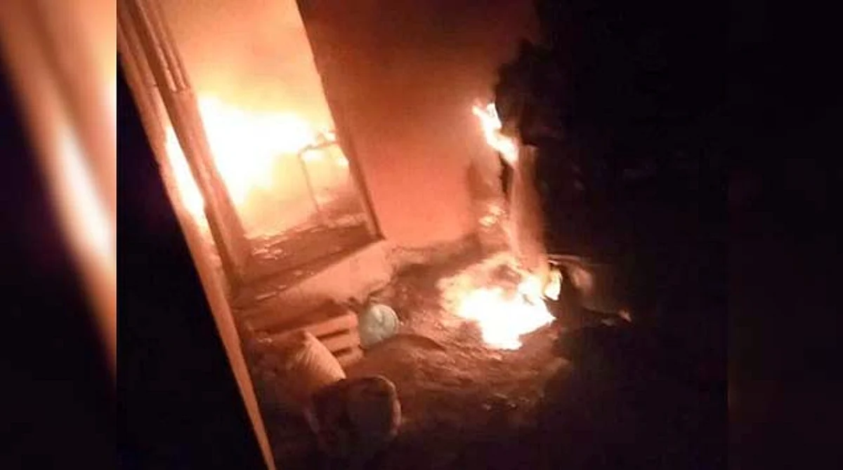 Se incendia primaria en Apatzingán; hay un detenido por el hecho