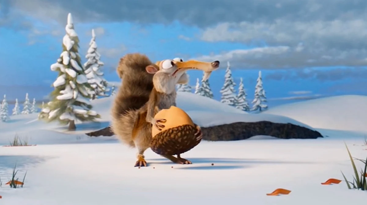 ¡Lo logró! Scrat por fin disfruta de su bellota en video de despedida