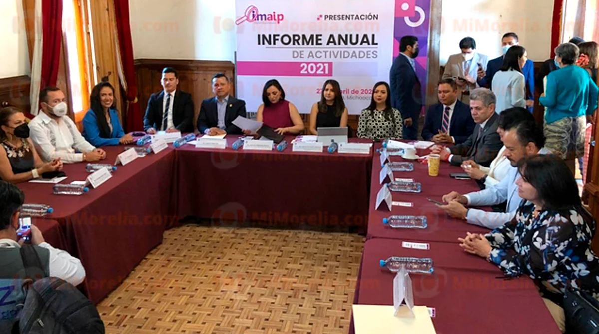 El informe estuvo a cargo de la Comisionada Presidenta, Areli Yamilet Navarrete Naranjo