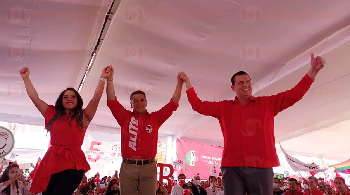 El ahora presidente del PRI Michoacán destacó que en el estado pusieron el ejemplo de unidad