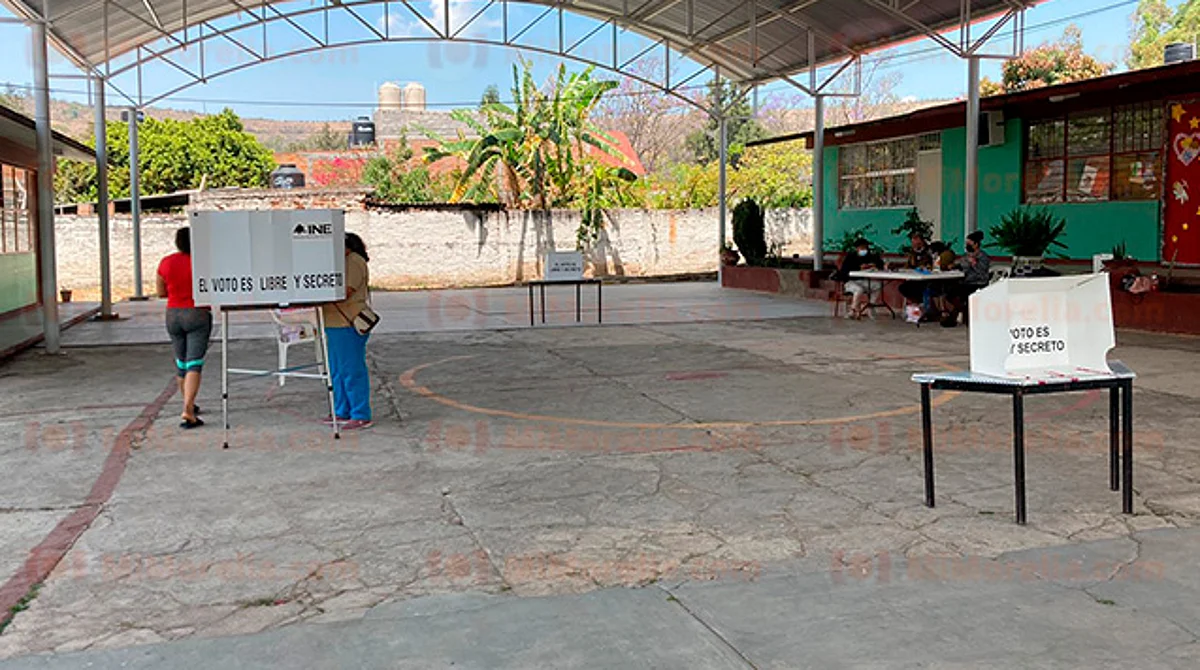 Michoacán: votación para Revocación de Mandato, por debajo de la media nacional