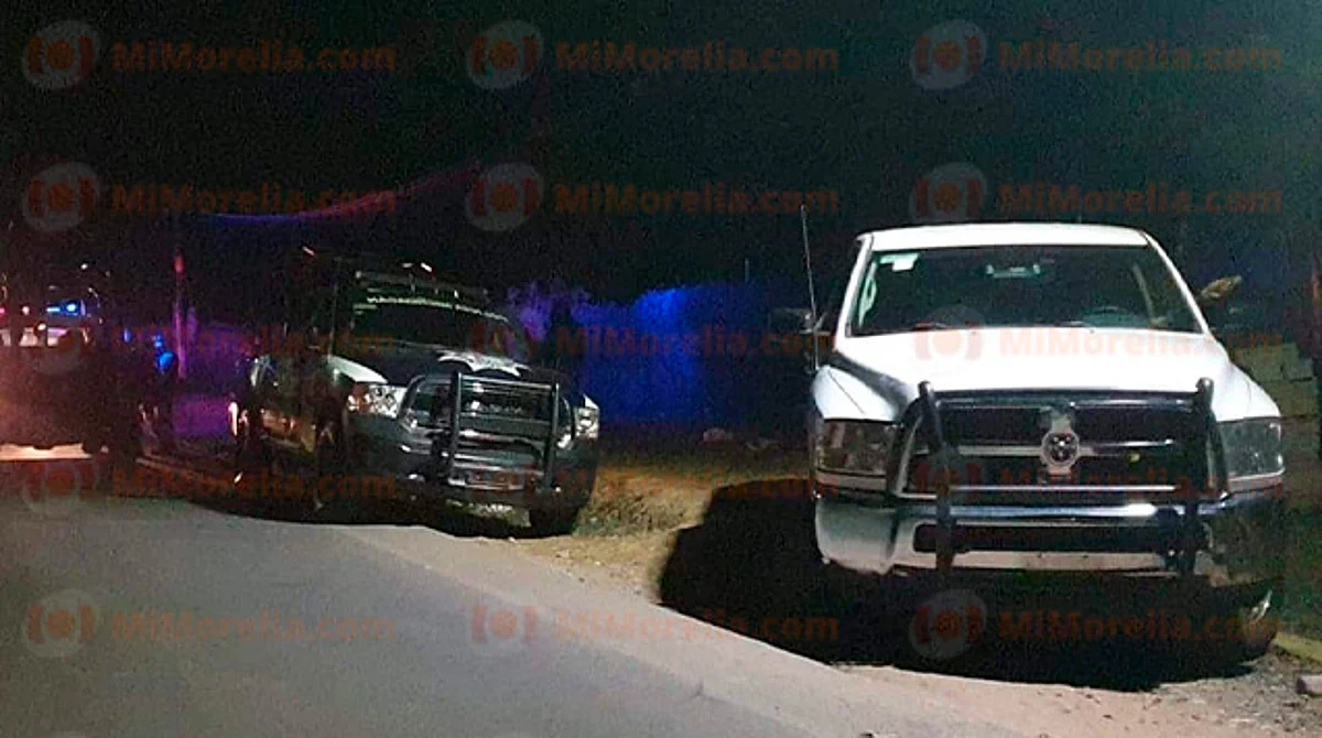 Atacan a tiros a 2 hombres, uno murió, en Morelia