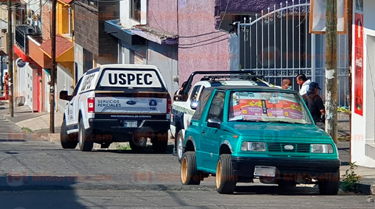 Hombre es asesinado a tiros en calle de Morelia