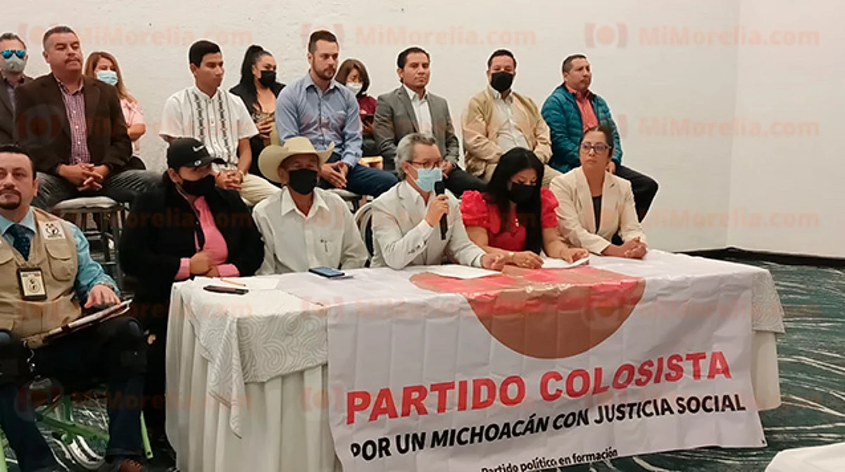 Alistan asambleas constitutivas para crear Partido Colosista en Michoacán