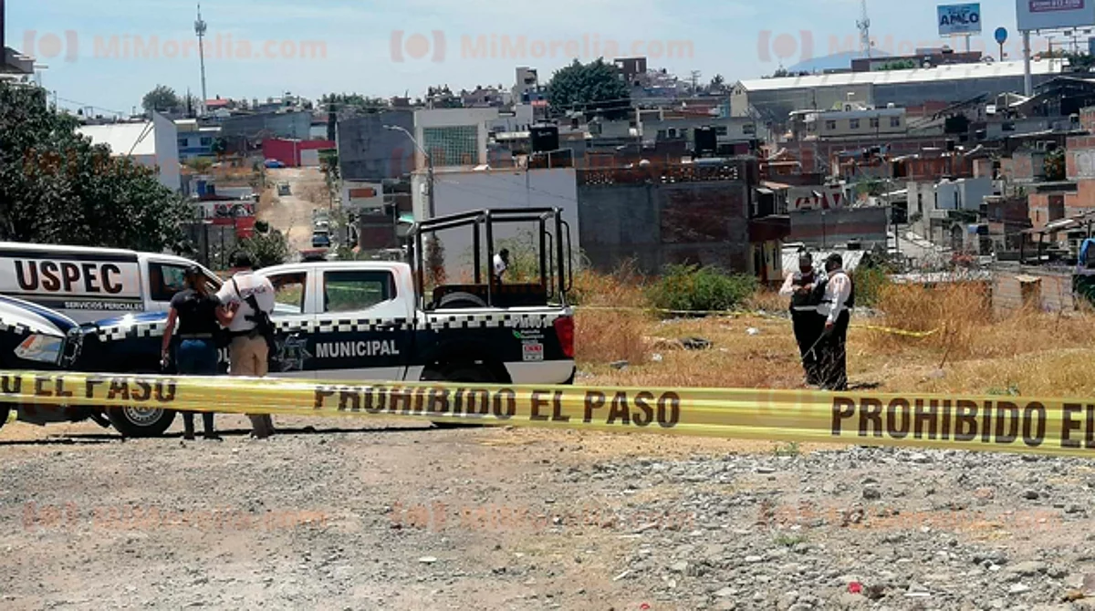 Preliminar: matan a pareja a una cuadra de la Madero, en Morelia