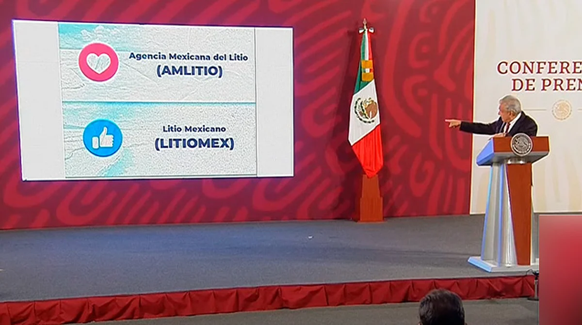 Empresa que administrará el litio será eficiente, afirma AMLO
