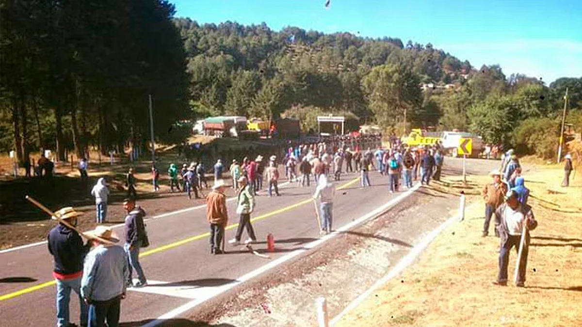 En 2017 se registró un enfrentamiento entre policía y comuneros