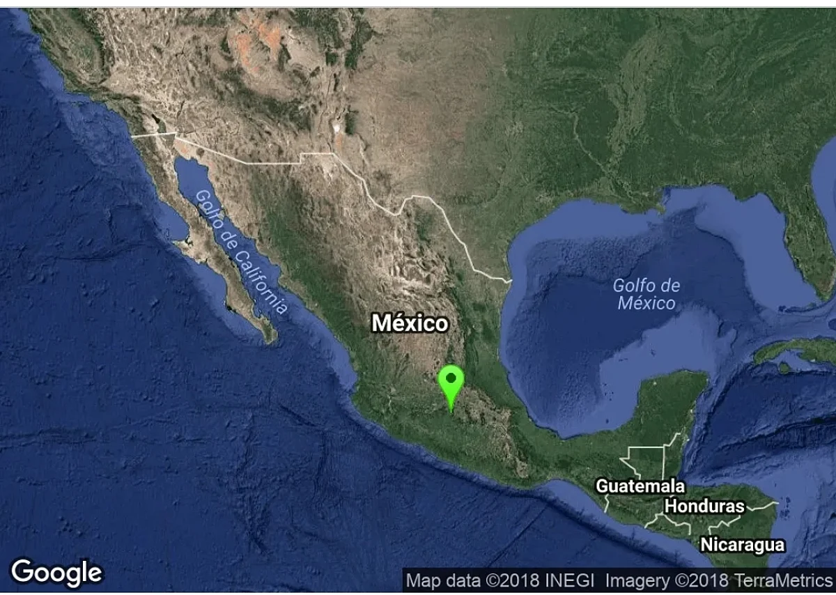 Preliminar sismo de 4.9 grados en Zitácuaro, Michoacán