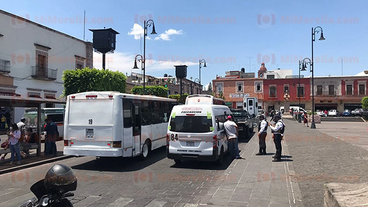 Ocurrió en la calle Vasco de Quiroga
