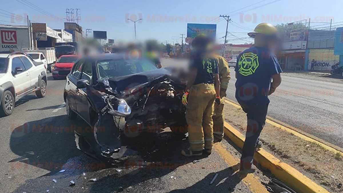 Los accidentados no requirieron traslado hospitalario