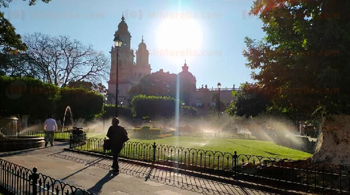 Morelia con máxima de 30°C, pero con pronóstico de lluvia este domingo