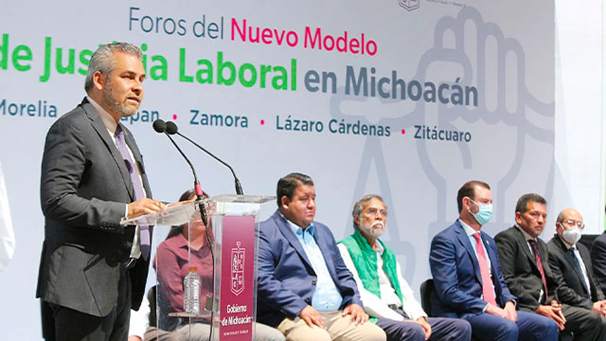 Ratifica Bedolla su compromiso para lograr la transformación laboral