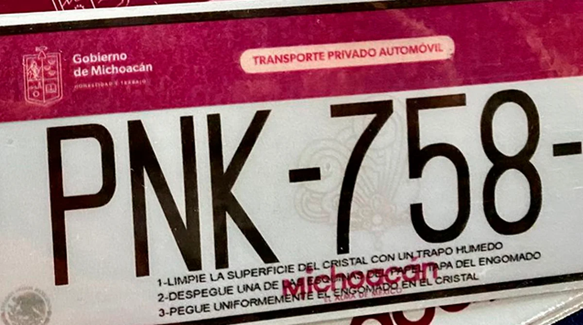 En junio se regularizaría entrega de placas en Michoacán