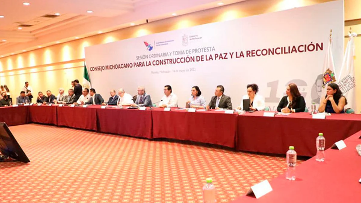 Instalan Consejo Michoacano para la Construcción de la Paz y la Reconciliación