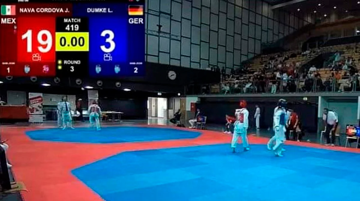 Michoacana obtiene triunfo en primera ronda en Abierto de Taekwondo en Austria