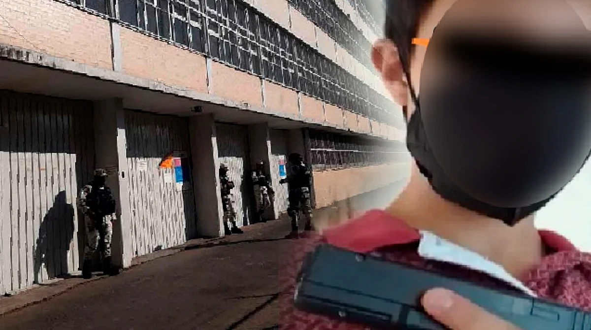 Guardia Nacional resguarda secundaria donde alumno amenazó con tiroteo en CDMX