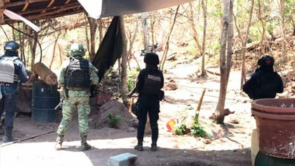 Las tareas operativas comprendieron barridos de reconocimiento y patrullajes por la brecha que conduce de Tumbiscatío al municipio de Arteaga
