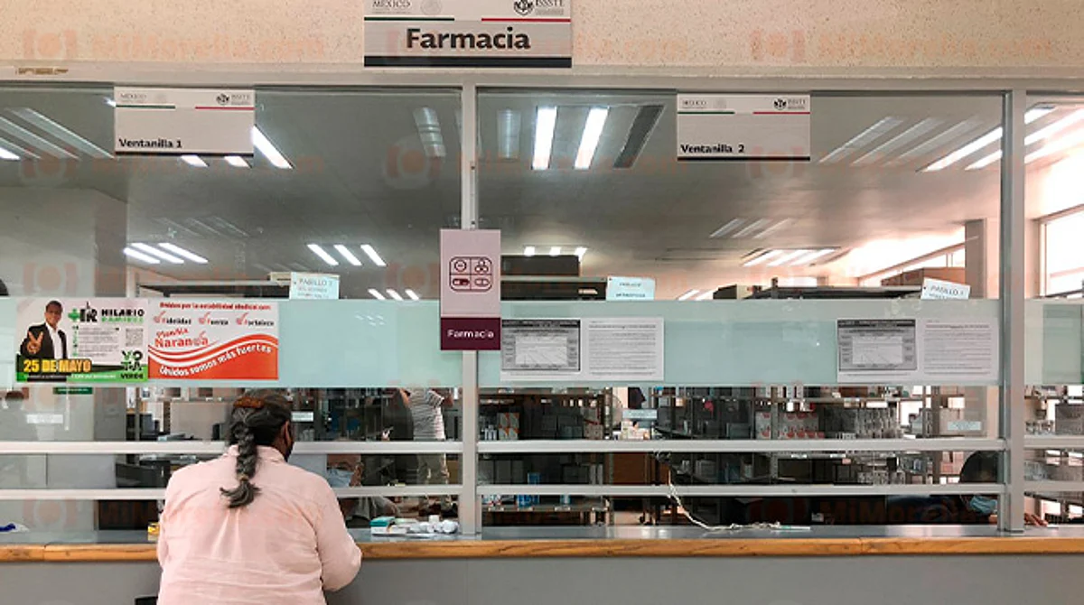 Michoacán, con abasto del 90% de medicamentos en el ISSSTE