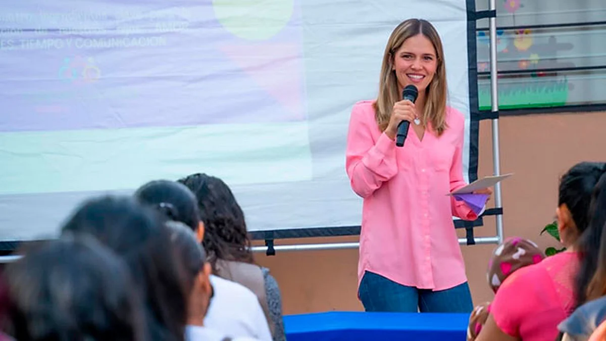 Convivencia familiar sana, mejora calidad de vida de la niñez: Daniela de los Santos